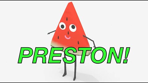 Happy Birthday PRESTON! - WATERMELON Birthday Song