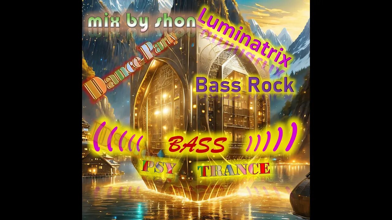 Luminatix BASS ROCK mix x shon Dance Party DJ mix House Psy Trance