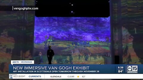 New immersive Van Gogh exhibit opens Thursday in Scottsdale