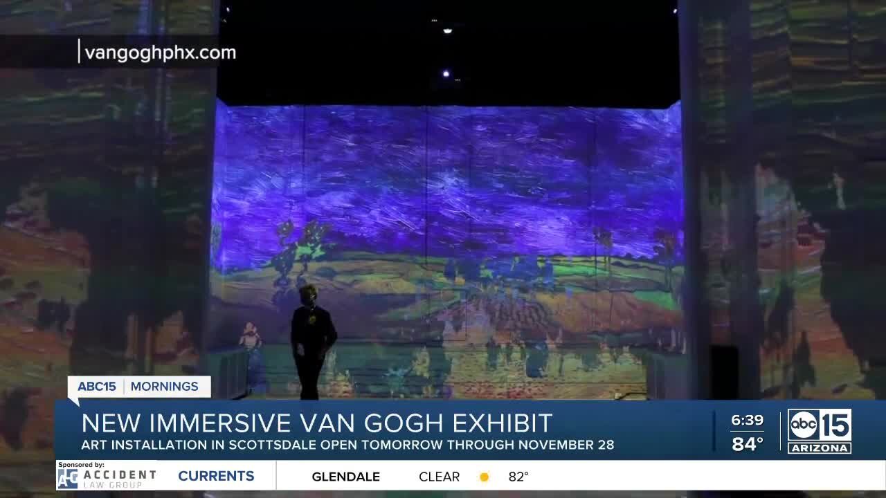 New immersive Van Gogh exhibit opens Thursday in Scottsdale