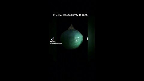 Effects of moon’s gravity on earth