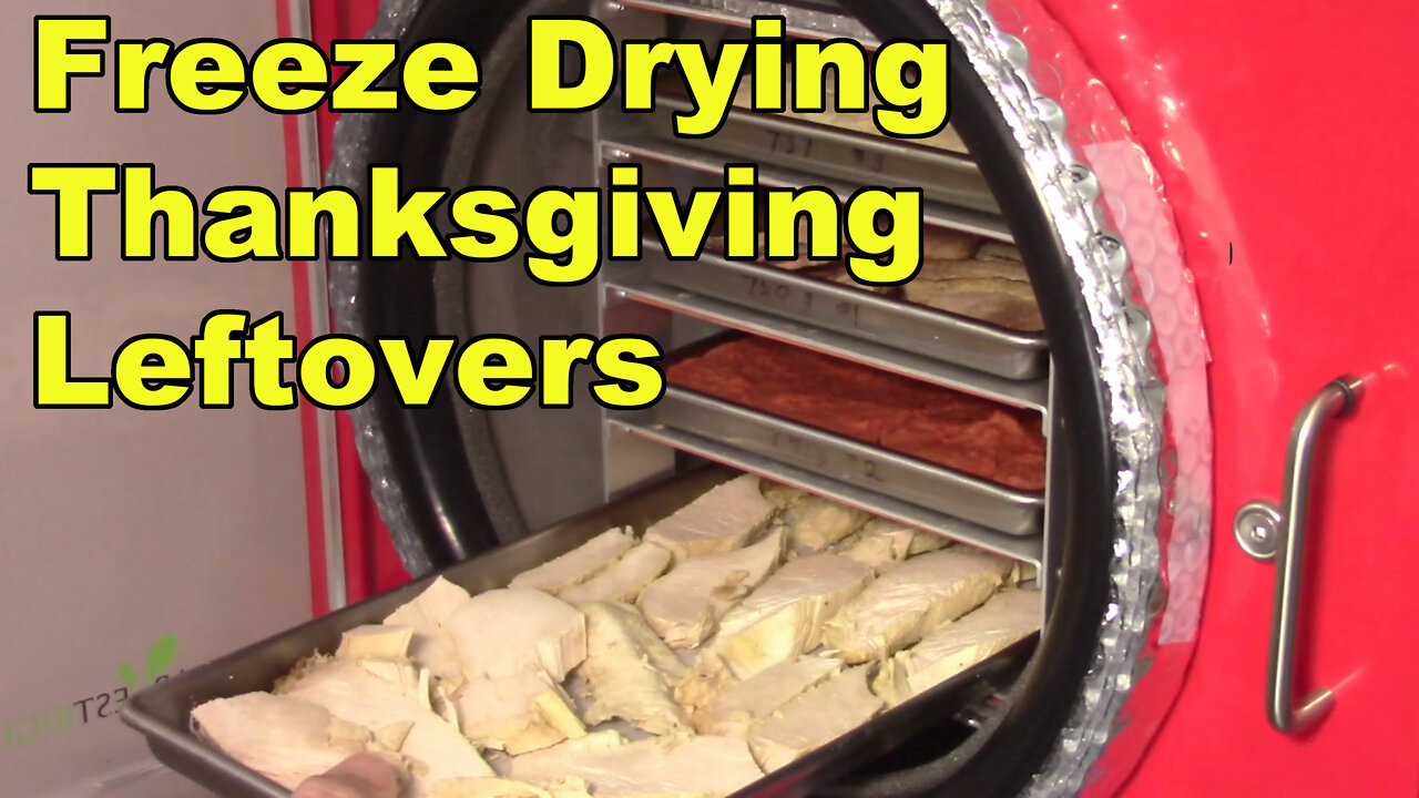 Freeze Drying Thanksgiving Leftovers