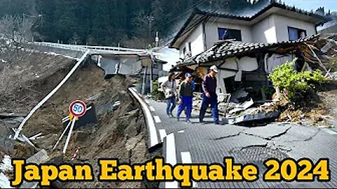 Horrifying Footage of the 7.5 magnitude earthquake that occurred in Japan! 石川・新潟地震