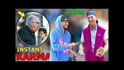 Asking Strangers For Money Then Giving Them 1000x What They Give Me MUST WATCH