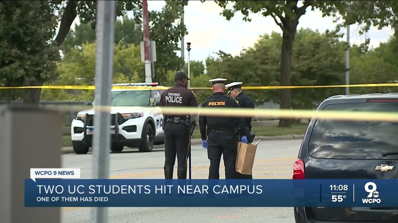 2 UC students hit by car near campus, 1 killed