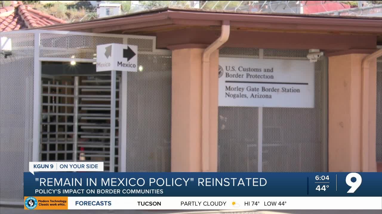 'Sadly, we all anticipated this:' Border organizations concerned over Remain in Mexico policy