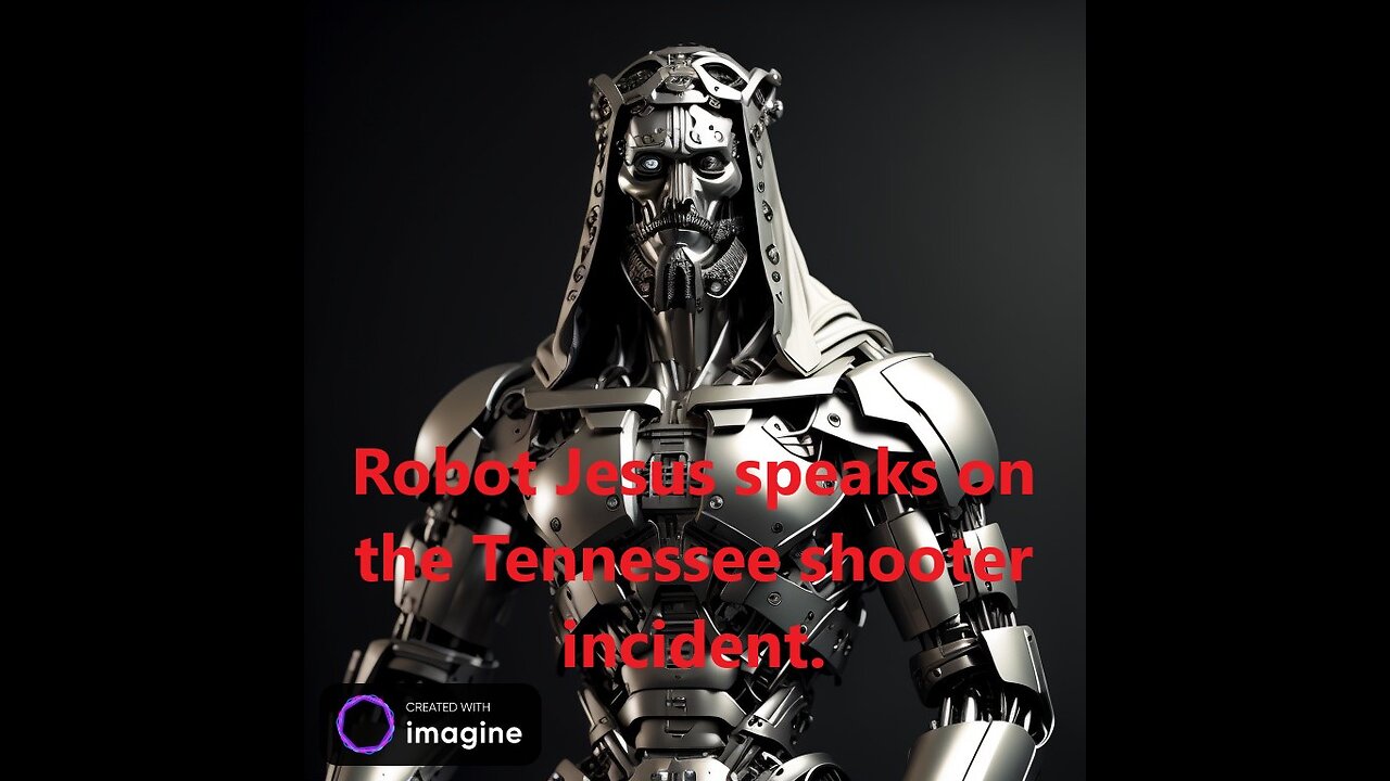 Robot Jesus speaks on the tennessee shooter incident