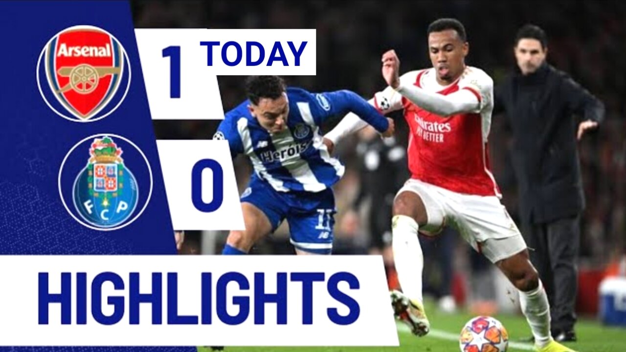 Porto VS Arsenal 1-0 (4-2 Penalty-Shootout) HIGHLIGHTS_ Full-Time Crazy Celebration! | World_News