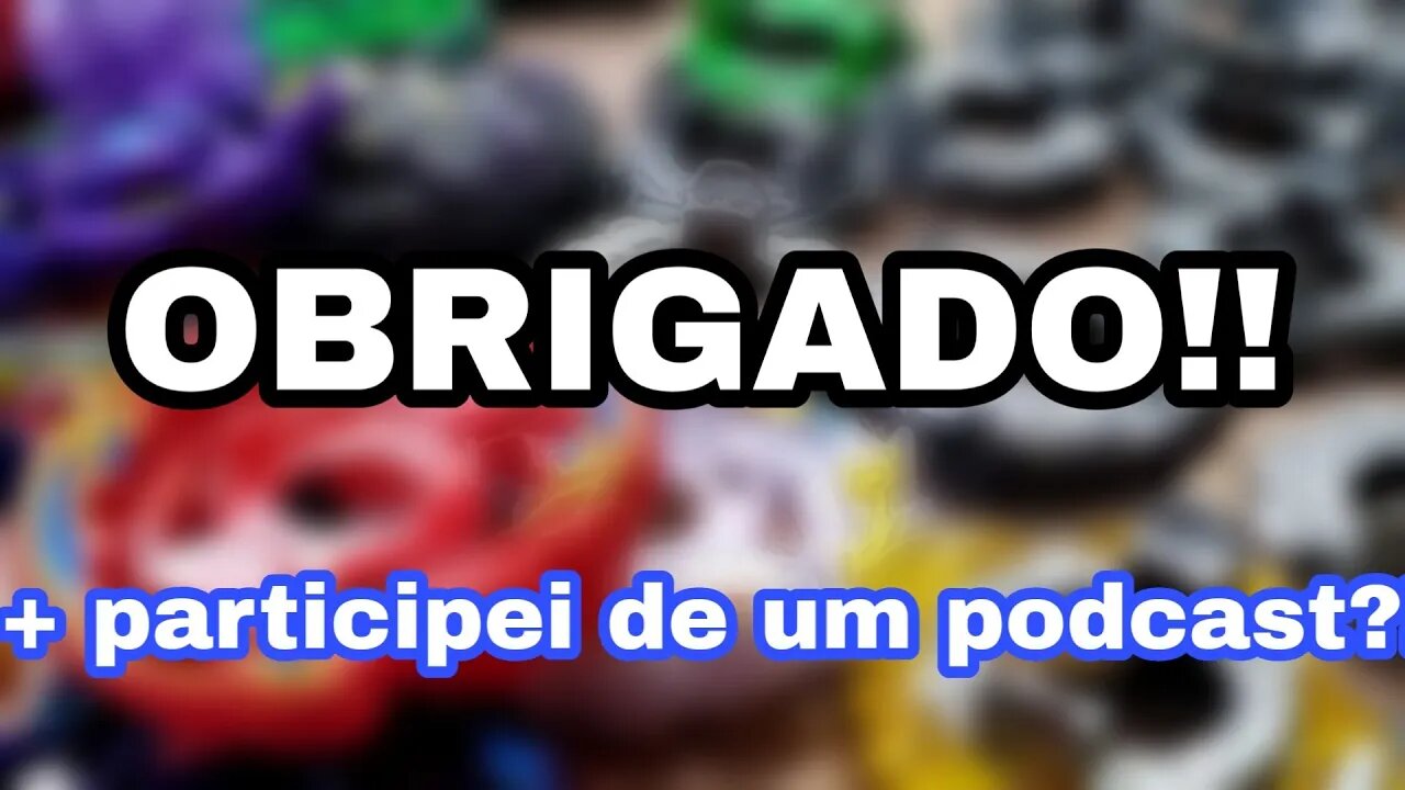 OBRIGADO!! - "Especial" de 900 Inscritos!! (+ participei de um PODCAST!!)