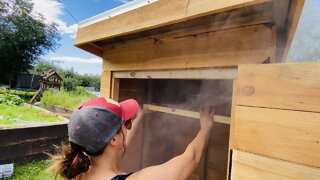 Cedar Smoke-House Build | Alaska Salmon