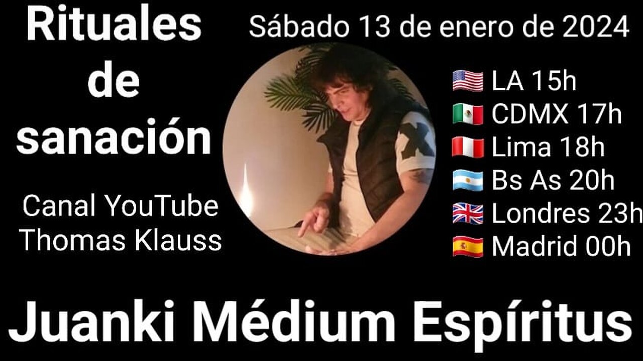 Rituales de sanación // Juanki Medium 🇪🇸 @juankimedium (14-1-24)