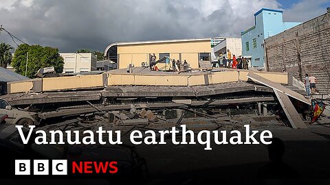 Vanuatu hit by 7.3 magnitude earthquake | BBC News