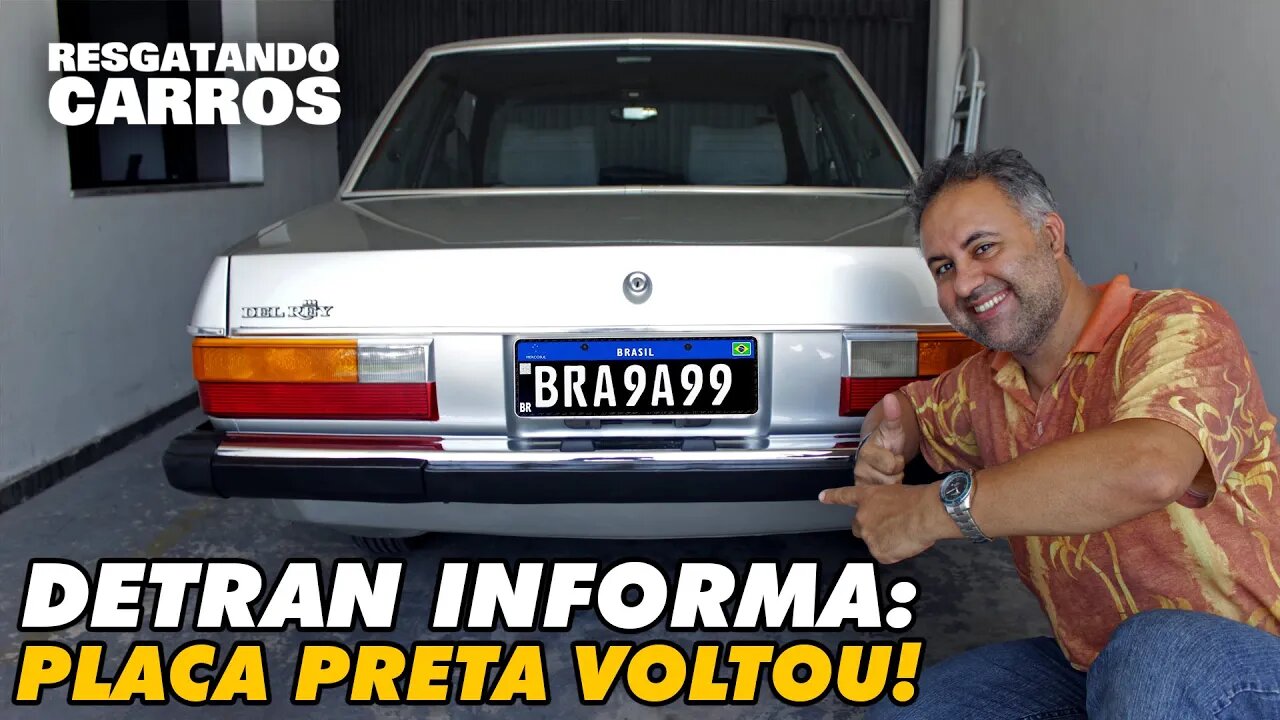 DETRAN INFORMA: PLACA PRETA VOLTOU! "Resgatando Carros"