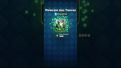 PRINCIPE DAS TREVAS #shorts #clashroyal #clash #clashroyale #royale