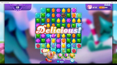 FRIENDS Level 160 Audio Talkthrough, Candy Crush Friends Saga, 28 Moves 0 Boosters