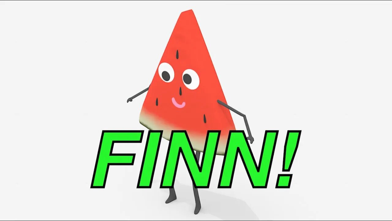 Happy Birthday FINN! - WATERMELON Birthday Song