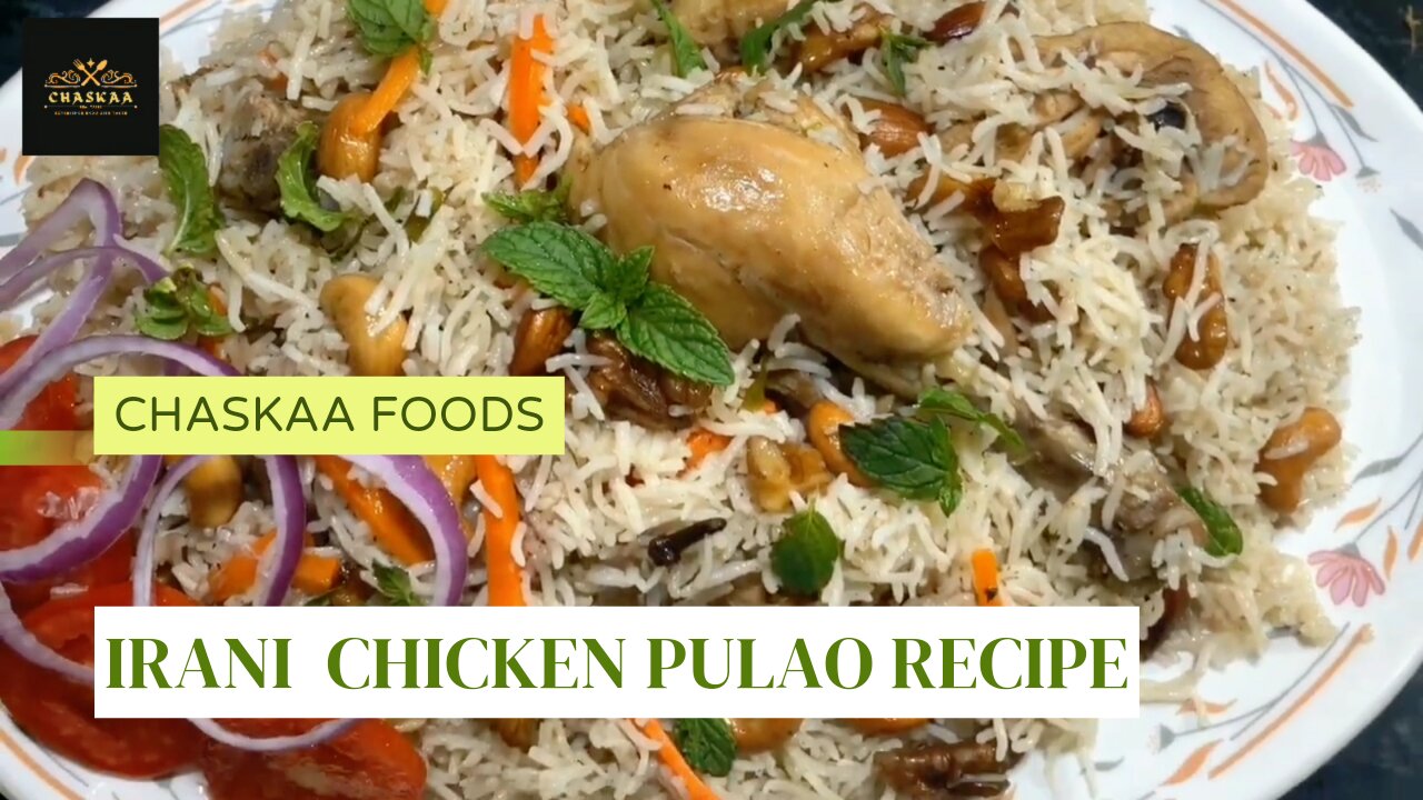 Irani Chicken Pulao RECIPE _ Light & Simple Irani Pulao RECIPE