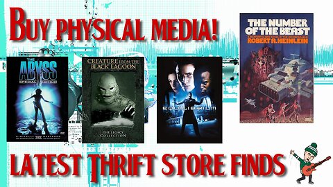 More Thrift Store Finds - Lates Physical Media Haul