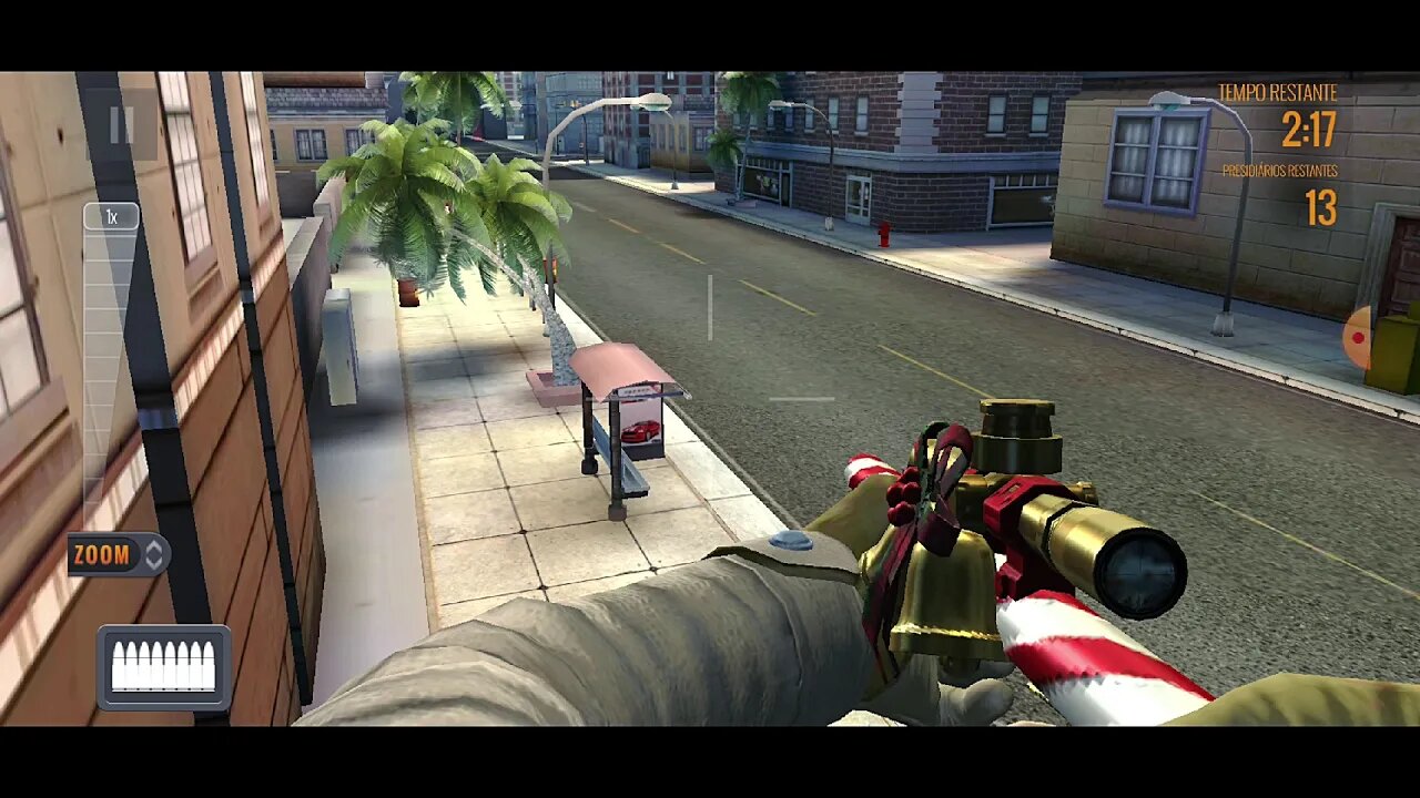 Sniper 3D Assassin - Missão Diária - Com Espingarda de Natal - 07-12-20