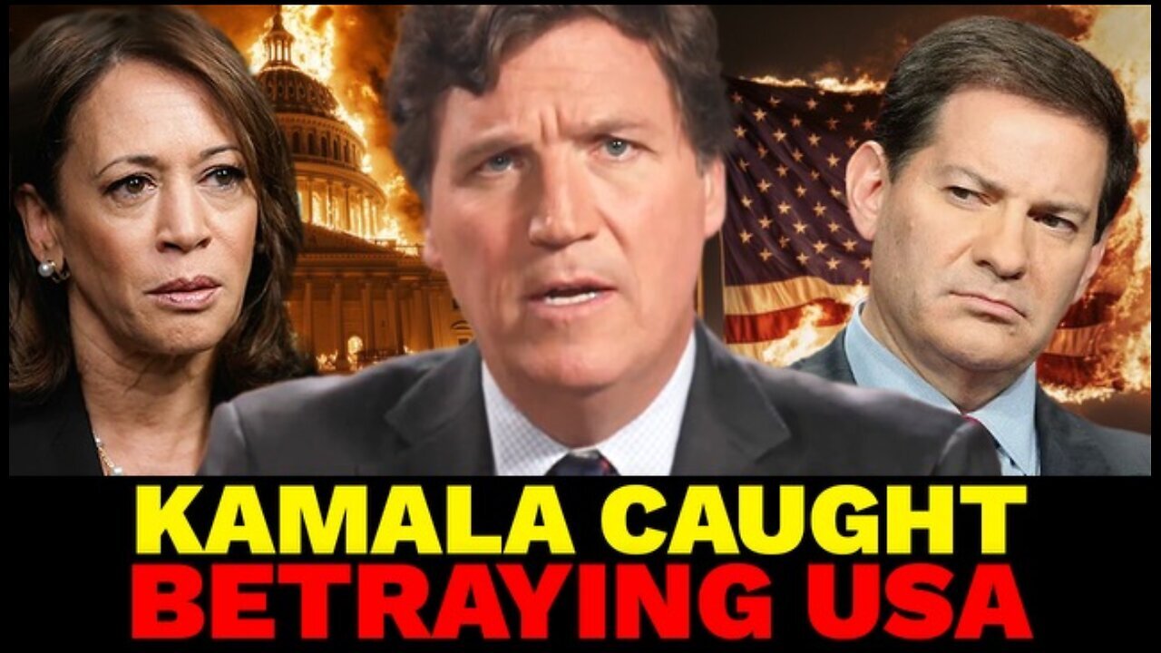 🔴Holy Crap! Kamala's BACKSTABBING exposed by Tucker Carlson guest!!