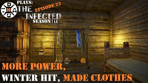 More Power Is In Our Grasp! And Made Clothes Because It's Cold Out! The Infected Gameplay S4EP23