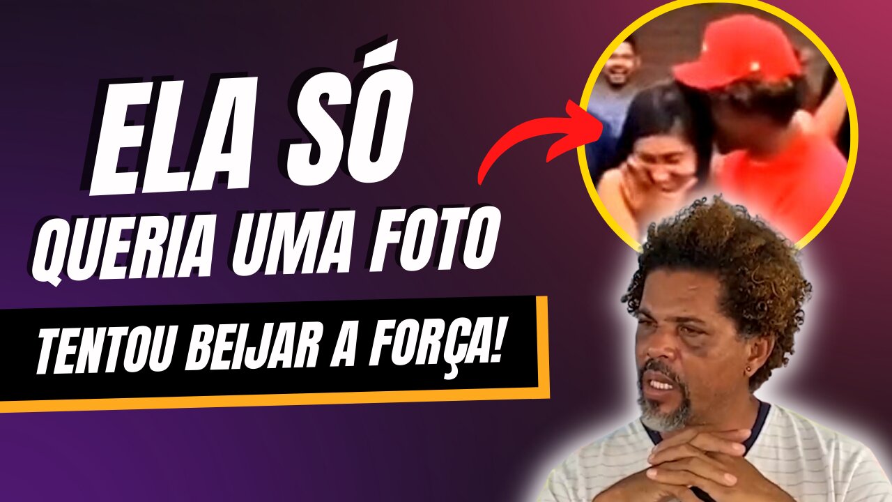 MENDIGO GIVALDO TENTA BEIJAR MOÇA A FORÇA