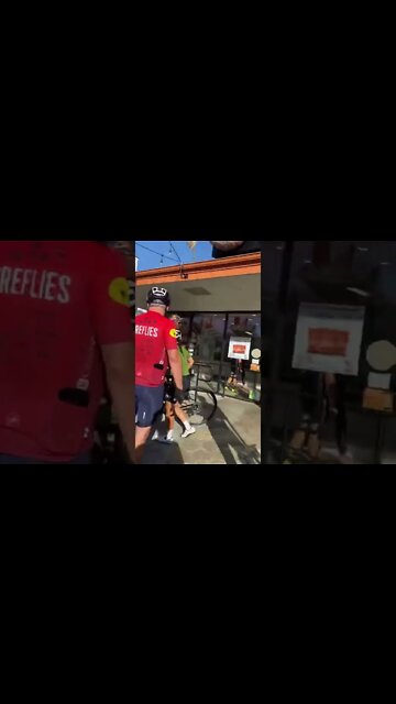 Beating The Bikers To The Doughnuts