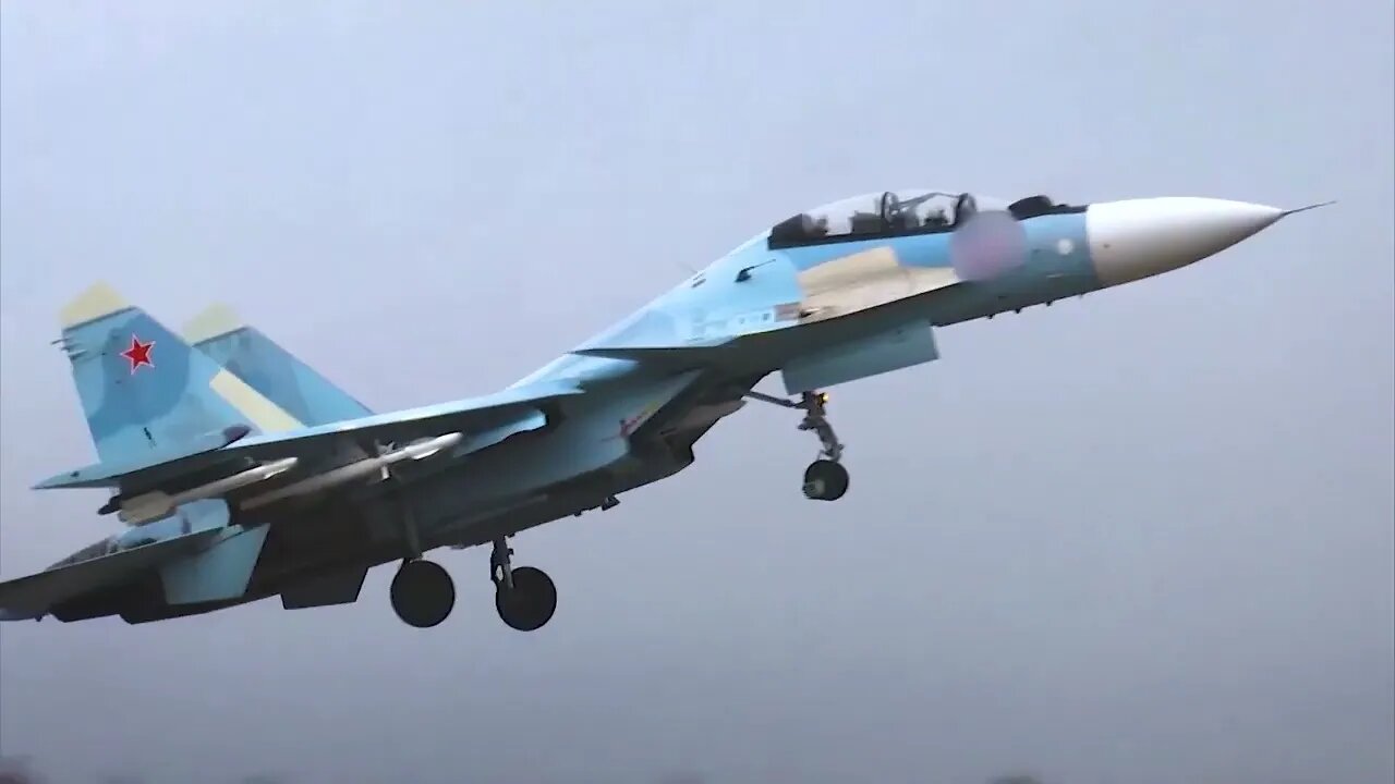 Crews Of Su-35 & Su-30SM Jets Carried Out Airstrikes On Ukrainian Nationalists Military Targets