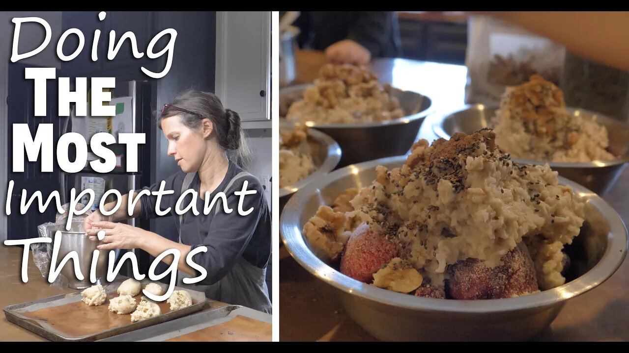 Doing The Most Important Things/ What We Eat In A Day!/ Home School/ Dinner Prep