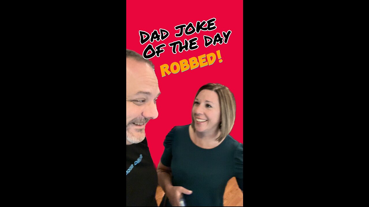 You ever robbed this way? Dad Joke of the Day