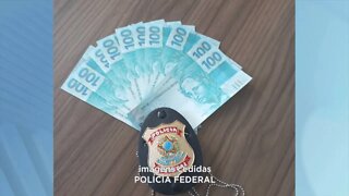 Ipatinga: Polícia Federal apreende adolescente com 10 notas falsas de R$ 100,00