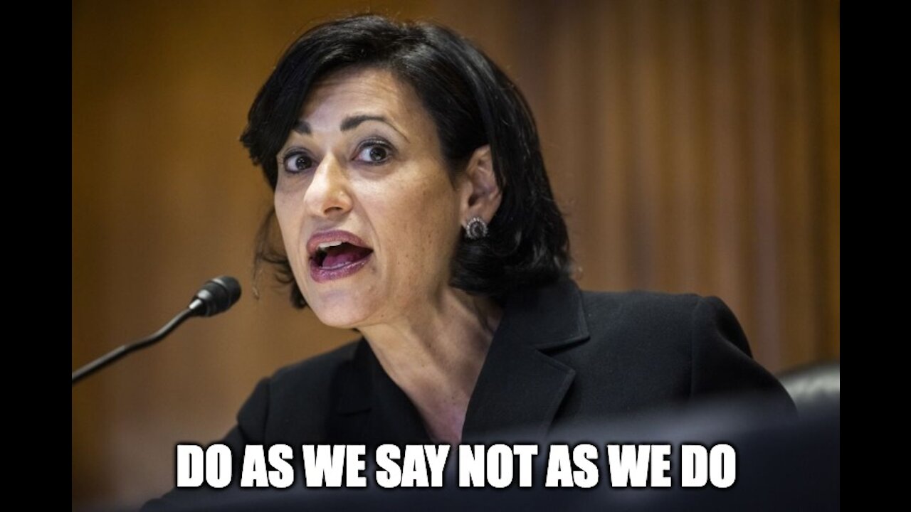 Watch CDC Director Admit That Her Employee’s Are Not Taking The JAB