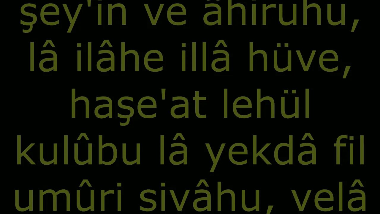 CUMA GÜNÜ OKUNACAK DUA