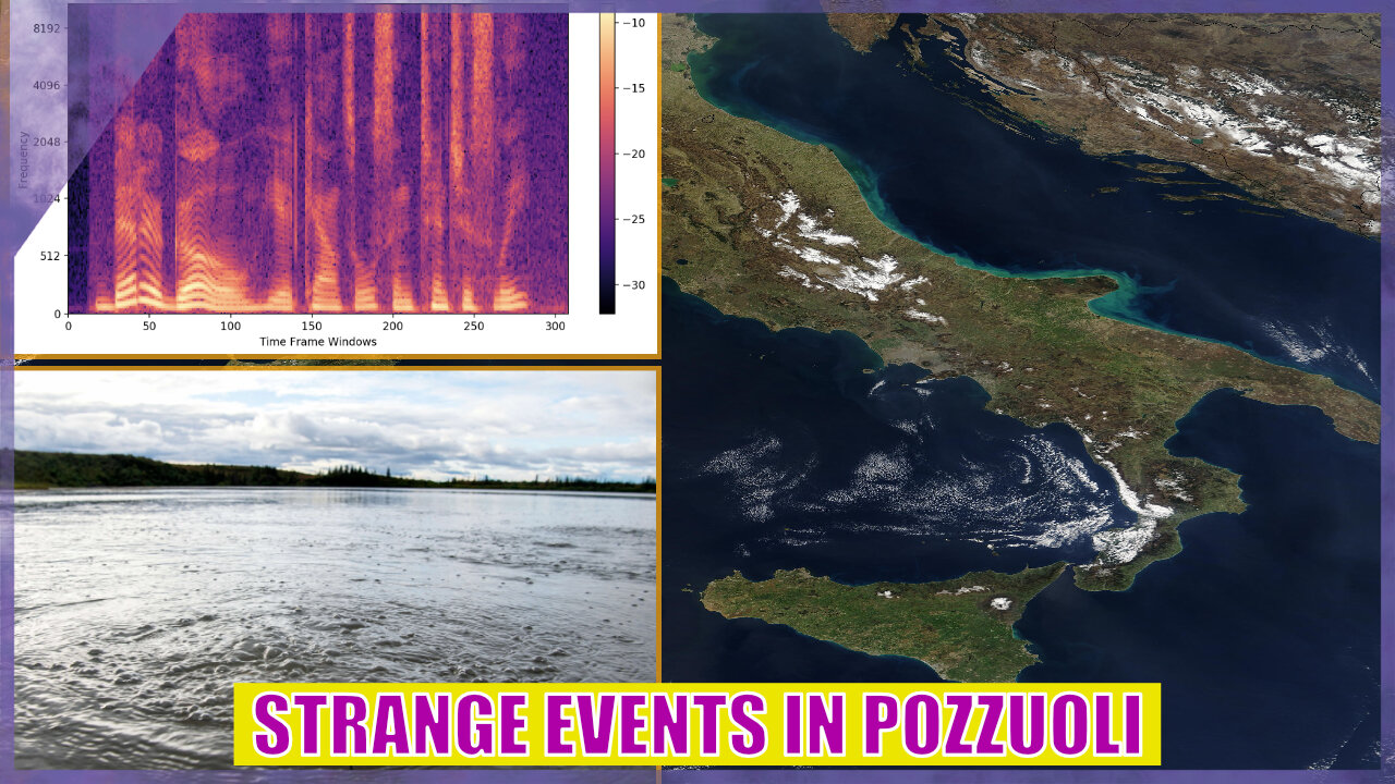 STRANGE NOISES and weird gases in a lake - what is happening at the Phlegraean Fields?