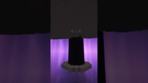 Minerando todas as torres de obsidian! #shorts #minecraft