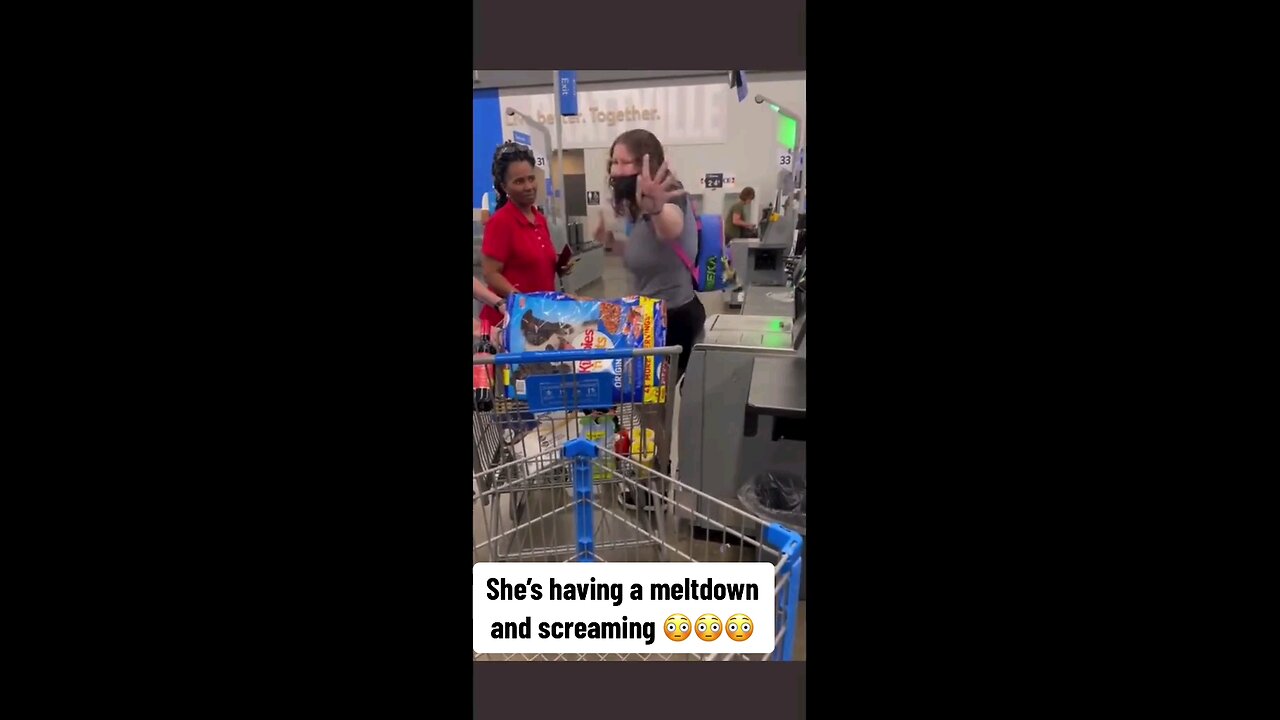 Walmart Screaming Meltdown