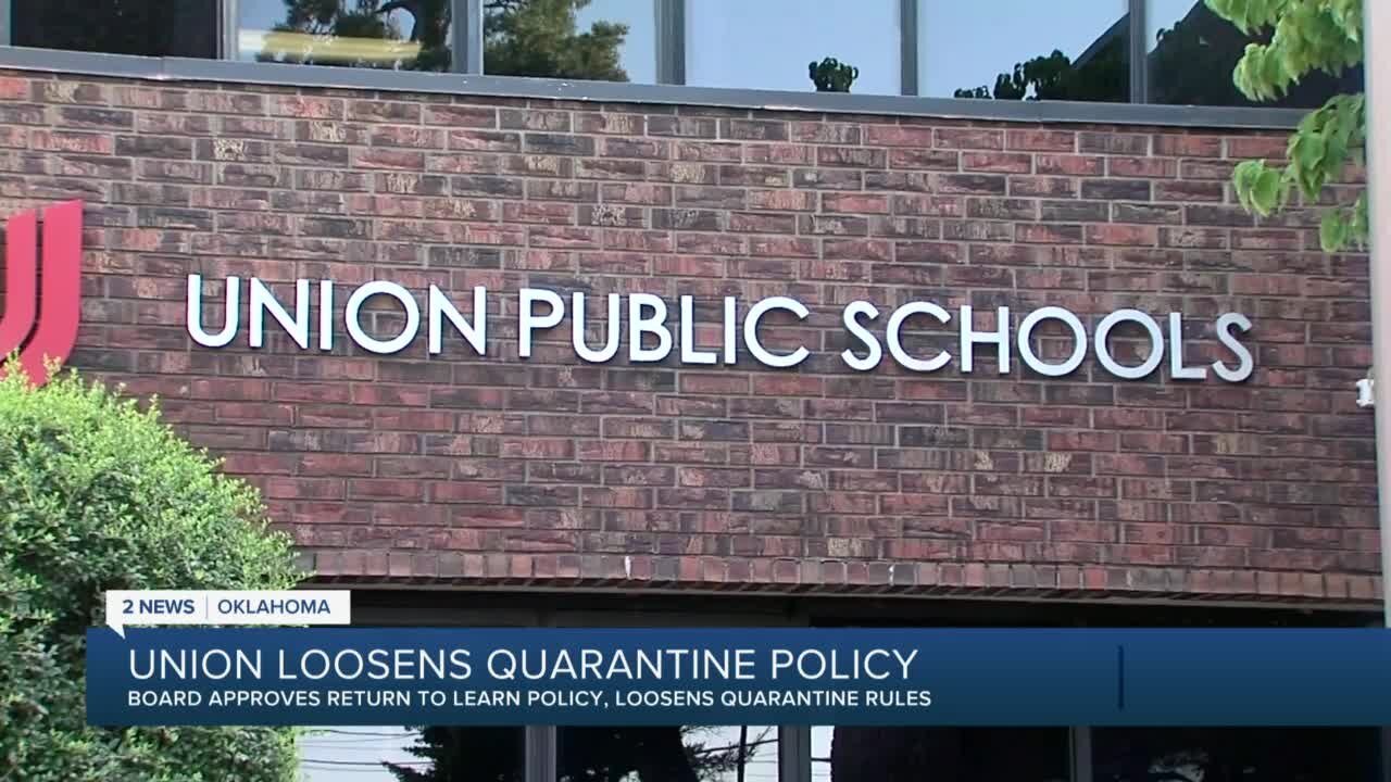 Union Public Schools quarantine policy