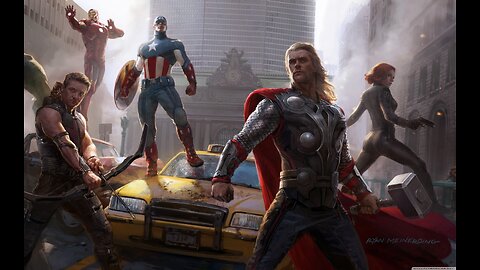 Avengers 2012 || Avengers Assemble || Final Battle || 4K clip