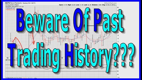 Beware Of Past Trading History - #1037