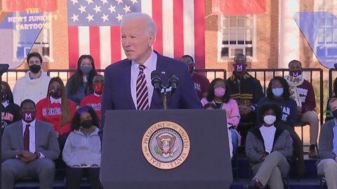 Biden: "Last week president Harris and I stood in the United States Capitol."