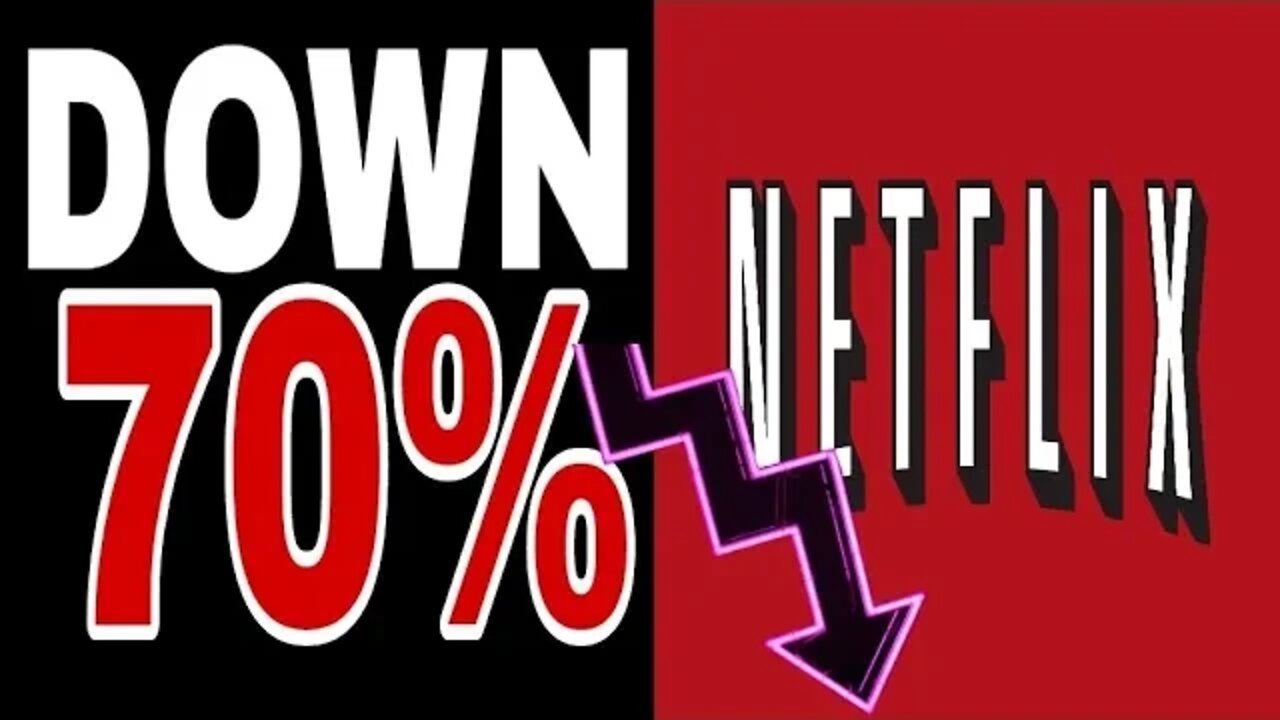 NETFLIX STOCKS TANK HARD DOWN 70% AS 1 MILLION UNSUBSCRIBE FROM STREAMING GIANT