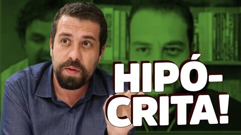 A HIPOCRISIA de Guilherme Boulos!