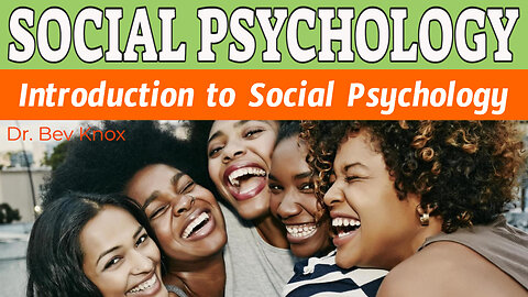 Introduction to Social Psychology!!!