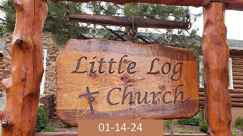 Outcast and Paralyzed By Sin | Little Log Church, Palmer Lake, CO | 01/14/2024