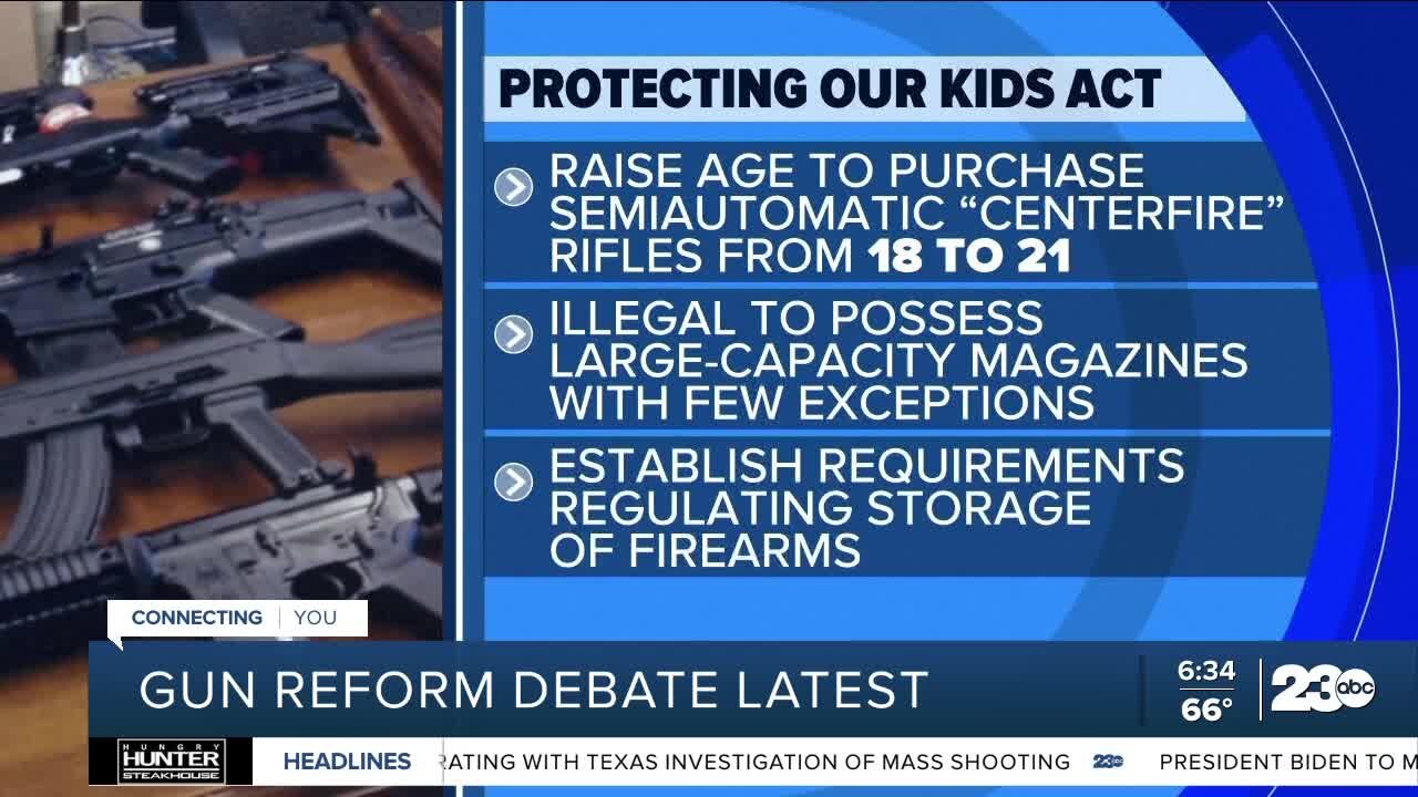 Gun reform legislation talks in congress to resume