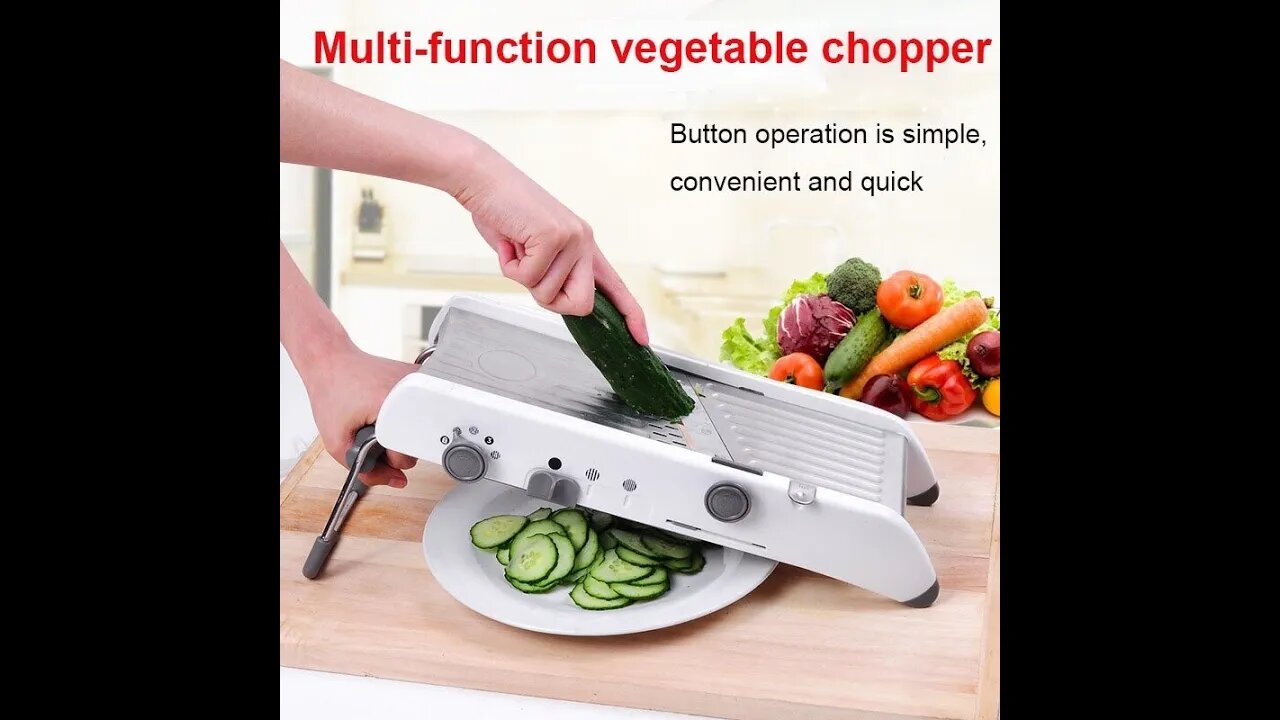 Vegetable and Fruit Cutting Machine - Get The Right Cut Every Time