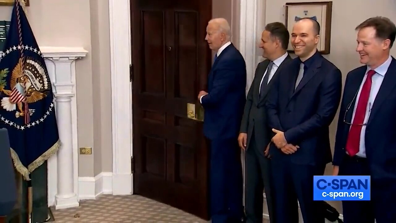 Joe Biden says, “I am the AI”! PROOF!