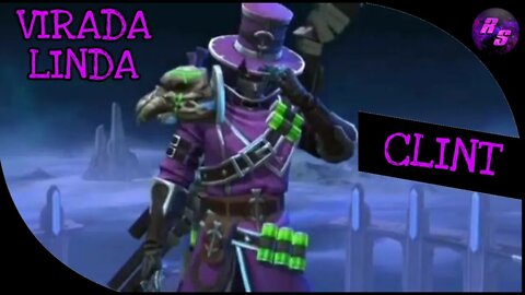 VIRADA LINDA COM SKIN PERFEITA • CLINT GAMEPLAY | Mobile Legends