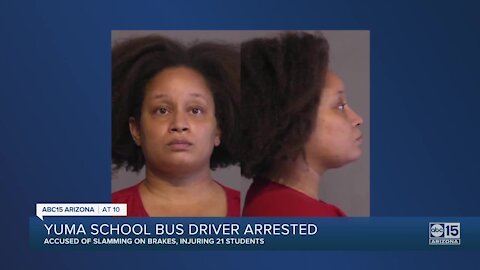 Yuma school bus driver arrested