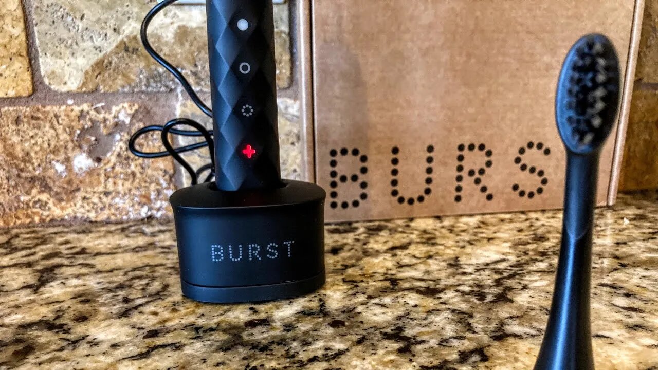 BURST toothbrush unboxing euphoria...